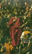 El Greco el espolio oil